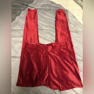 Women’s velvet leggings like new